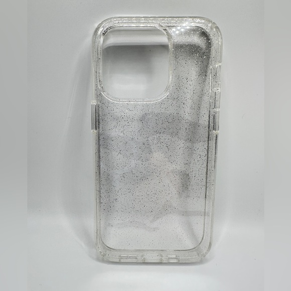 IPhone 14 Pro Case - Clear Glitter - Picture 2 of 6